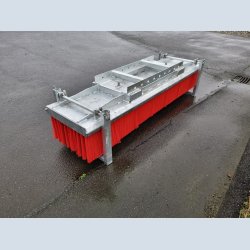 Skubkost med Gaffel lommer 3000mm