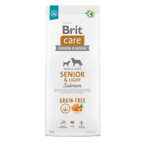Brit care senior light salmon 12kg