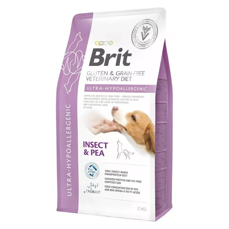 Brit GF Vet Diets dog Ultra Hypo -allergenic 12kg