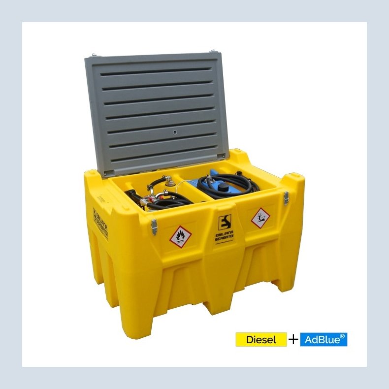Transporttank-Ladtank 400l diesel + 50 Adblue