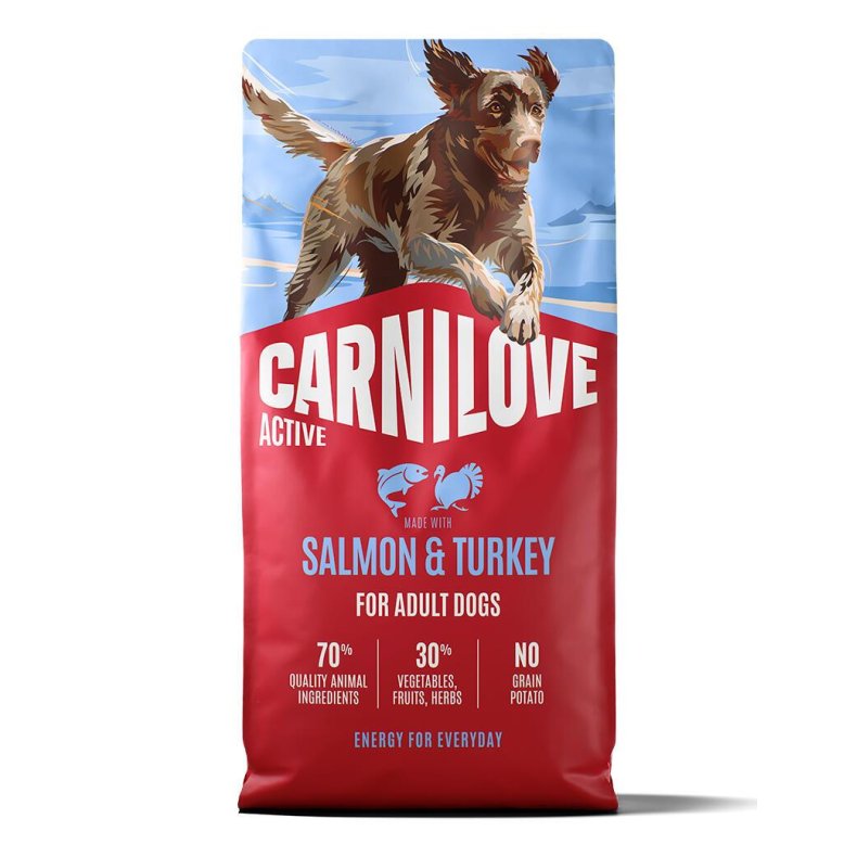 Carnilove Adult salmon and Turkey 12kg 