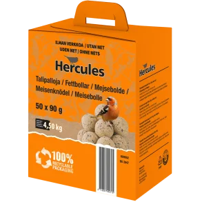 Hercules Mejsebolde uden net 50x90